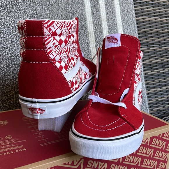 Vans Sk8-Hi Chilli Pepper Racing Red WMNS - Picture 9 of 16